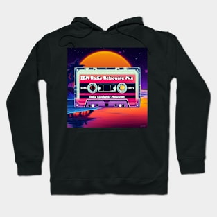 IEM Radio Design Retrowave Mix Tape Synthwave Radio Hoodie